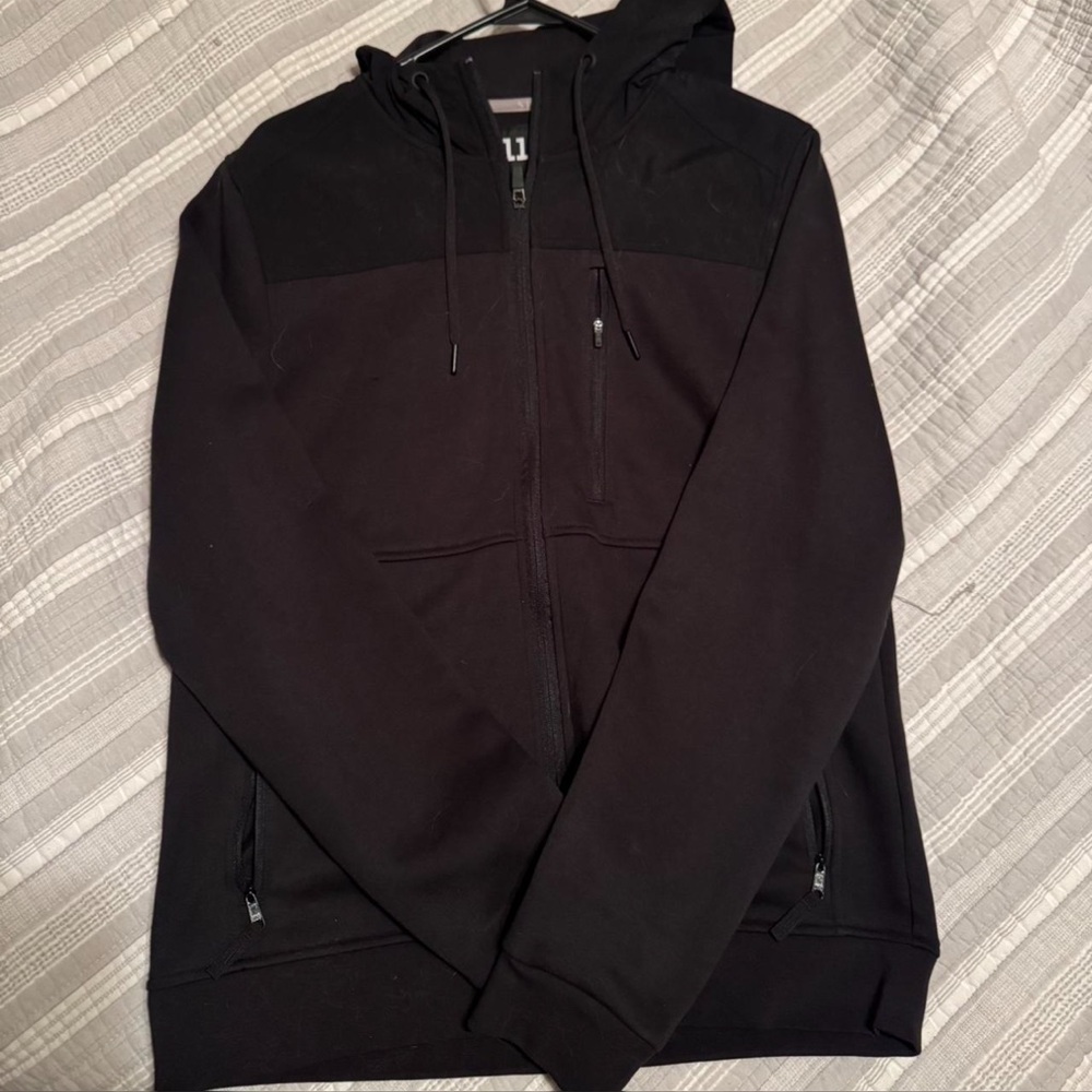 5.11 Tactical Men's Black Zip-Up Sweater